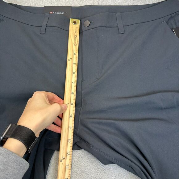 NWT Lululemon ABC Pant CLASSIC Fit Warpstreme 38x32 Obsidian Gray LM5AO5S - Picture 3 of 9